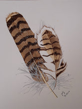 Load image into Gallery viewer, Two Feathers - Bridging Borders