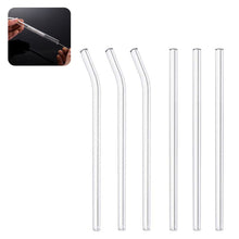 Load image into Gallery viewer, Glass Straws - Environmental Reusable